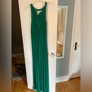 Max Studio Size Medium Green Maxi Dress